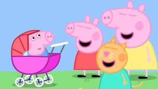 Peppa Pig en Español  ¡George el bebé  Pepa la cerdita [upl. by Retrak812]