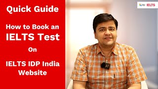 How to Book IELTS Exam Online in India 2024  IDP IELTS Registration Steps [upl. by Adym]