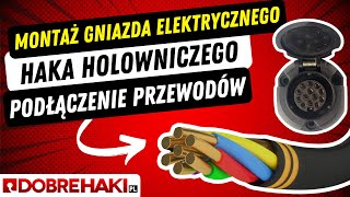 Podłączenie gniazda przyczepy  Jak podłączyć przewody wiązki haka holowniczego [upl. by Sualk]