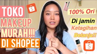 Rekomendasi Toko Makeup Murah di Shopee Shopeehaul [upl. by Vatsug908]