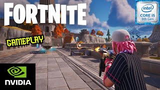 FORTNITE Gameplay on i58250U Nvidia GeForce 940MX [upl. by Daria744]