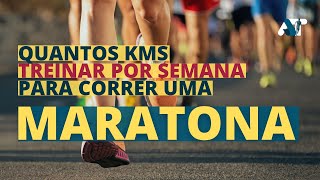 MARATONA quantos kms treinar por semana [upl. by Iphlgenia866]