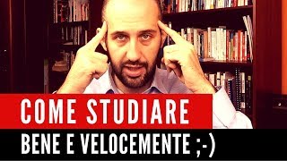 Come studiare bene e velocemente [upl. by Zendah]