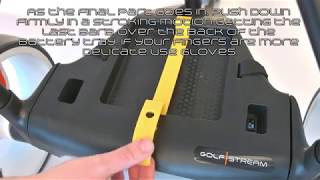 Golfstream Vision Colour Swap  Battery Tray Band [upl. by Eibbor]