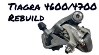 How To Rebuild a Shimano Tiagra 46004700 Derailleur [upl. by Okramed]