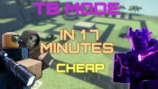 Tower Battles Normal Mode Speedrun  1722  No Golden Towers  No Slammer  TDX  Roblox [upl. by Siekram510]