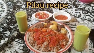 make lunch with me😋  pilau recipe [upl. by Sharon]