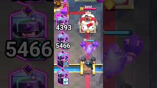 Best Spell Combo Against Evo Mega knight ⚡ clashroyale shorts evolution [upl. by Dnomsaj964]