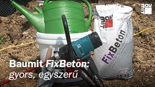 Baumit FixBeton gyors egyszerű [upl. by Suoicerp]