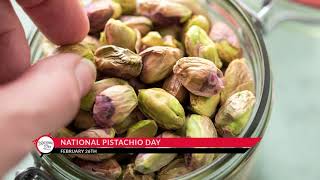 National Pistachio Day  February 26 [upl. by Kcyred686]