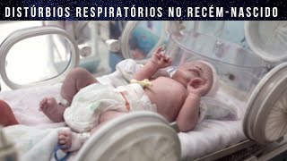 Aspiração de mecônio doença da membrana hialina taquipneia transitória do RN e apneia do prematuro [upl. by Ennovahs98]