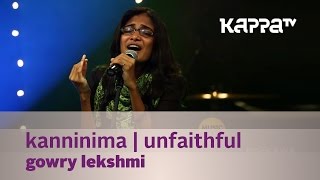 Kanninima  Unfaithful  Gowry Lekshmi  Music Mojo Season 2  Kappa TV [upl. by Zetnahs362]