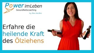 Morgenroutine ÖLZIEHEN VorteileWirkungAnleitung Tricks Vital Körper Entgiften [upl. by Linell959]