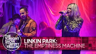 Linkin Park The Emptiness Machine  The Tonight Show Starring Jimmy Fallon [upl. by Kealey900]