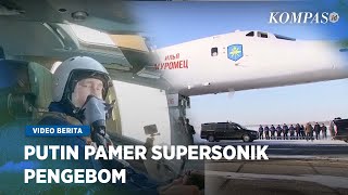 Putin Jajal Supersonik Pengebom Jelang Pemilu Rusia [upl. by Lupee6]