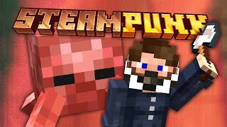 SteamPunk Minecraft Modpack EP1 Adventure Awaits [upl. by Marutani]