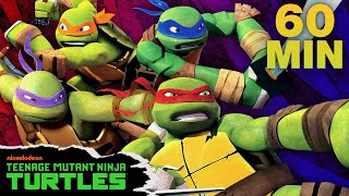 60 MINUTES of EPIC TMNT Moments 💥  Teenage Mutant Ninja Turtles [upl. by Akimas636]