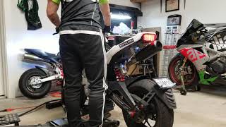 300cc Swapped Grom with Quickshifter [upl. by Nollahp]