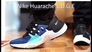 Nike Huarache EDGE  ReviewOnFeet [upl. by Elvah]