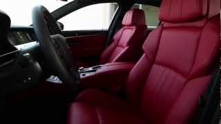 2013 BMW M5 Interior Tour [upl. by Ateuqirne]