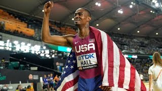 Quincy Hall wins gold in 400m in Paris olympics 2024 [upl. by Anitrebla245]