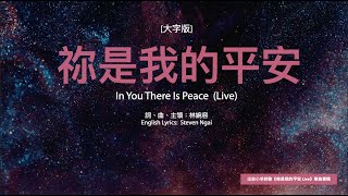 【加長中英版】祢是我的平安 Live  小羊詩歌 [upl. by Laflam]