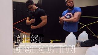 Chest destruction w Cody V [upl. by Hamil]