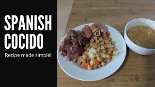 Cocido made easy Simple and delicious Spanish Cocido recipe [upl. by Marsha]