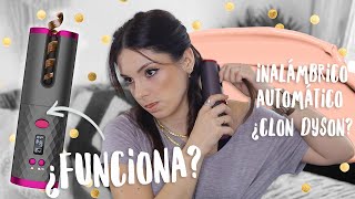 Rizador de pelo para torpes  Inalámbrico automático ¿funcionan estos trastos [upl. by Aicittel]