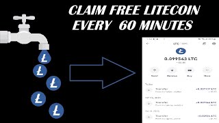 Claim Free Litecoin Every 60 Minutes Minimum Withdraw 001 LTC Free Litecoin 2023 [upl. by Ilat]