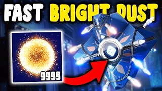 Destiny 2  Best Solo Bright Dust Farm in Season of the Wish [upl. by Ranie]