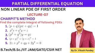 Charpits Method  Partial Differential Equation  solution of NON Linear PDE of first order [upl. by Spieler704]