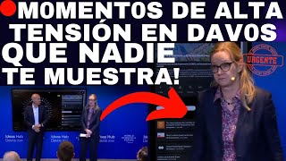 🔴PERIODISTA LANZA UNA PREGUNTA INCÓMODA EN EL FORO DE DAVOS Y SUCEDE ESTO😱 [upl. by Tratner]