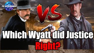 TOMBSTONE Vs WYATT EARP  Which Movie Did True Justice to Wyatt Earp [upl. by Atteuqcaj]