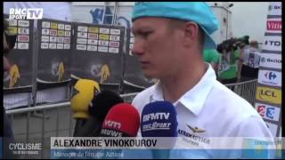 Cyclisme  Vinokourov  quotNibali est un grand championquot  2407 [upl. by Noryahs]