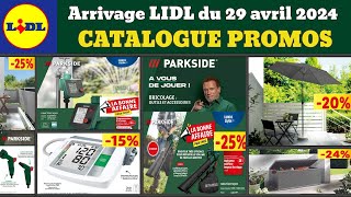 arrivage LIDL Parkside ce lundi 29 avril ✅ arrivage jardinage Parkside 🔥 Promos deals de la semaine [upl. by Paza]