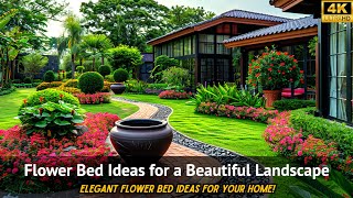 Flower Bed Ideas for a Colorful Garden Innovative Flower Bed Ideas for Your Yard [upl. by Nady]