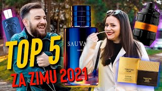 TOP 5 parfema za ZIMU 2021 ❄️🎅🏻 po oceni devojaka [upl. by Soirtimid648]