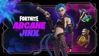 Arcane Jinx of League of Legends to Wreak Havoc in Fortnite [upl. by Bullivant404]