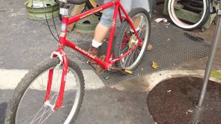 Rusted Bike Repair  Hampton Cruiser Part 1  Pedal Off  BikemanforU [upl. by Yraht]