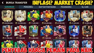 PENYEBAB HARGA PEMAIN PADA NAIK DI FIFA MOBILE 22 MARKET CRASHPENYEBAB HARGA PEMAIN DI MARKET NAIK [upl. by Currie438]