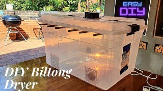 How to Make Your Own Biltong Dryer  DIY Biltong box  Xman amp Co [upl. by Althee13]