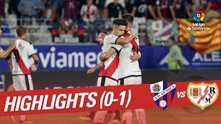 Resumen de SD Huesca vs Rayo Vallecano 01 [upl. by Ahseia]