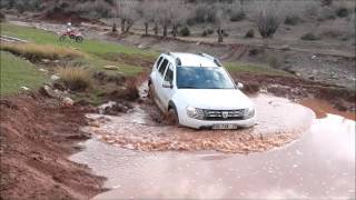 Renault  Dacia duster 2015 4x4 deep mud and water [upl. by Ater665]