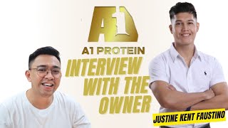 Owner of A1 Protein Full Interview  Paano nagsimula ang Pinoy Supplement Brand [upl. by Tomasina633]