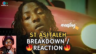 ST Gambian Dream  ASITALEH  Official Video  breakdown  reaction pt1 [upl. by Chrissa]