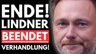 💥AMPELBRUCH LINDNER BEENDET GESPRÄCHE SCHOLZ KOCHT VOR WUT💥 [upl. by Annayehc149]