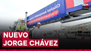 Nuevo terminal de pasajeros del aeropuerto Jorge Chávez entrará en operación en enero de 2025 [upl. by Atiuqin]