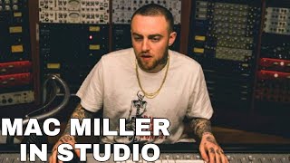 Mac Miller In Studio [upl. by Frasco606]