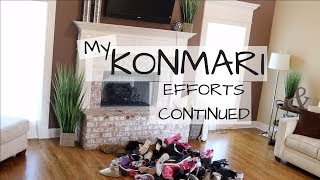 KONMARI METHOD TIDYING UP SHOES episode 6 [upl. by Yrrem505]